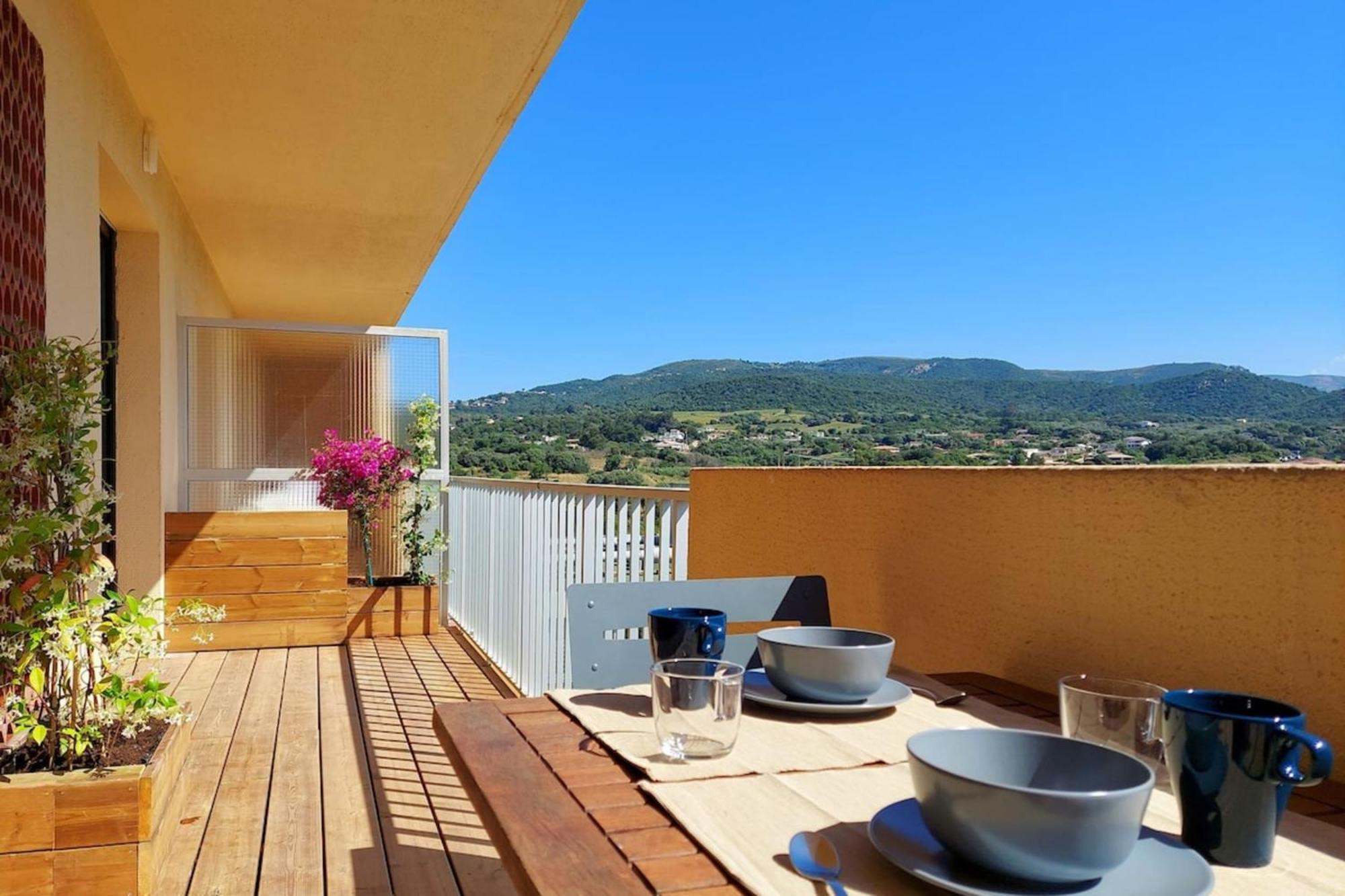 Marlene - Terrace Free Parking - By Tgb Apartman Ajaccio  Kültér fotó