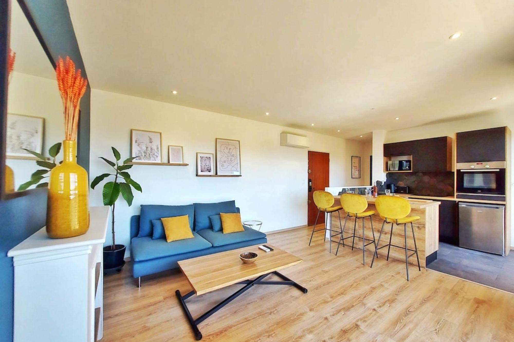 Marlene - Terrace Free Parking - By Tgb Apartman Ajaccio  Kültér fotó